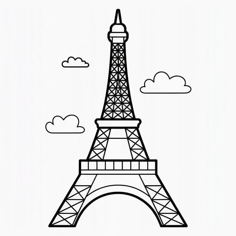 Gyönyörű Eiffel-torony