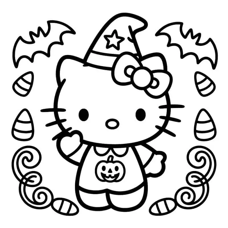 Halloween Hello Kitty
