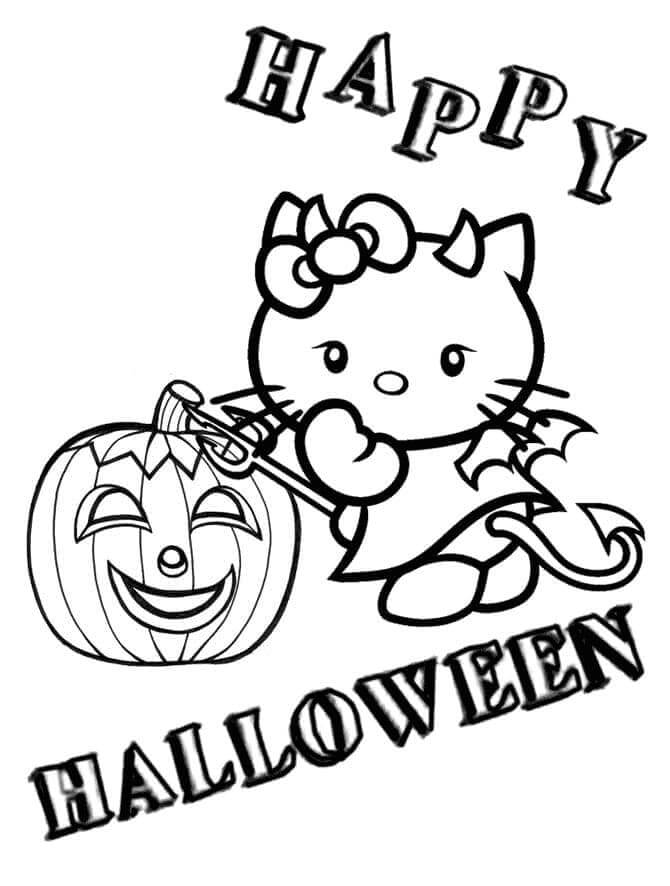 Hello Kitty Halloween 5 Éves Gyerekeknek