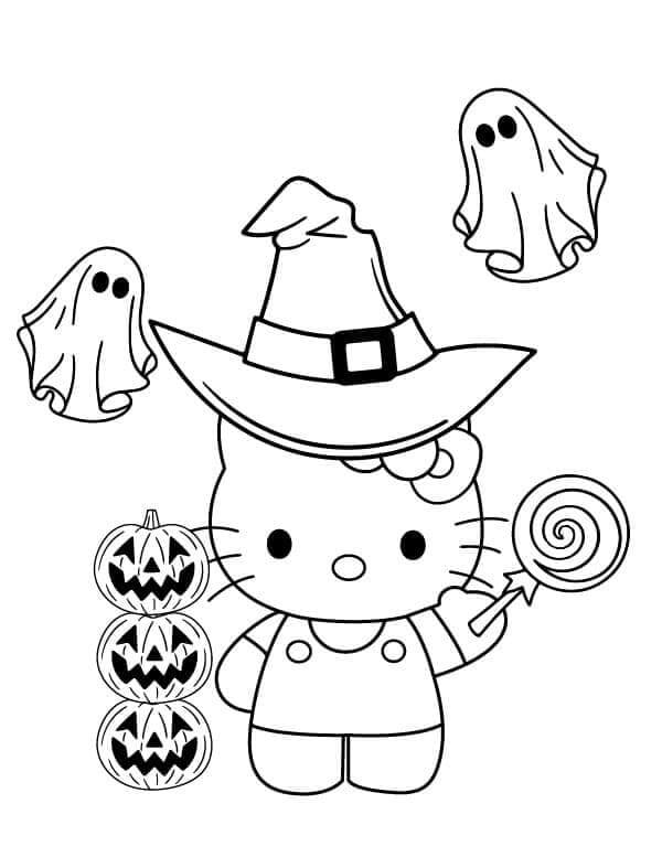 Hello Kitty Halloween Ingyenes Kép