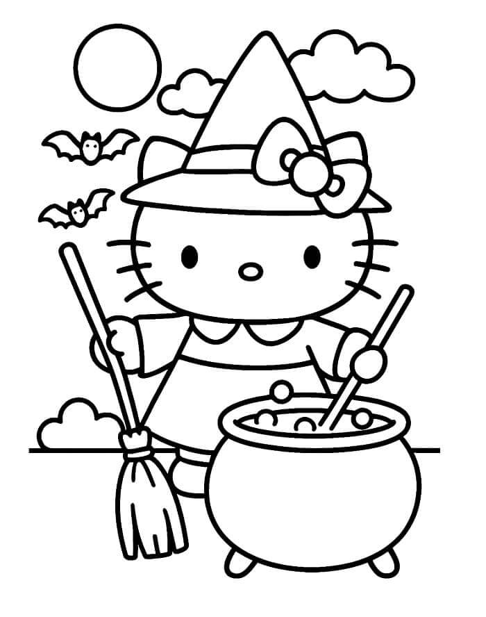 Hello Kitty Halloween Kép
