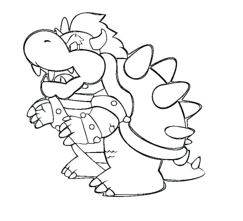 Ingyenes Bowser Nyomtatható