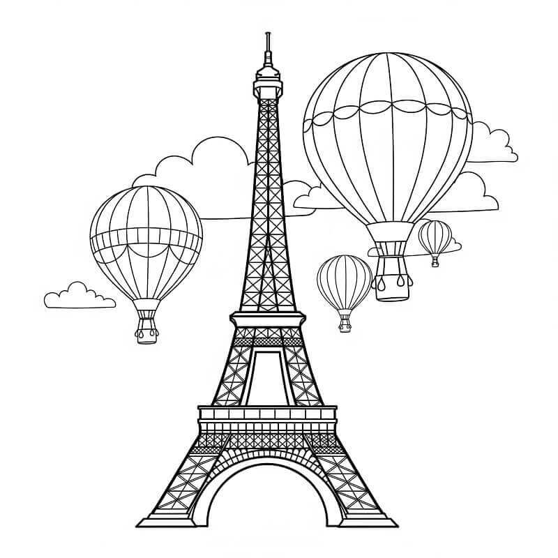 Ingyenes Eiffel-torony Nyomtatható