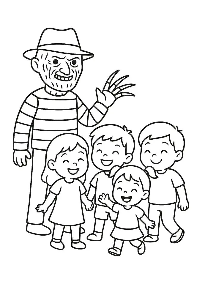 Ingyenes Freddy Krueger Gyerekeknek