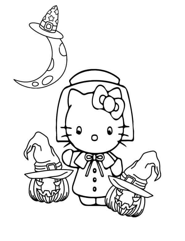 Ingyenes Hello Kitty Halloween Gyerekeknek