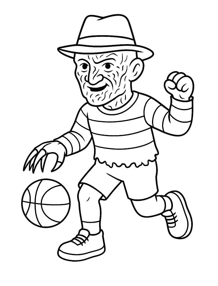 Ingyenes Nyomtatható Freddy Krueger