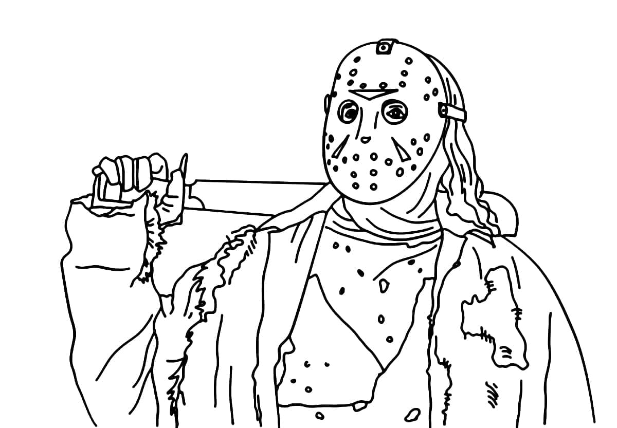 Jason Voorhees Nyomtatásra
