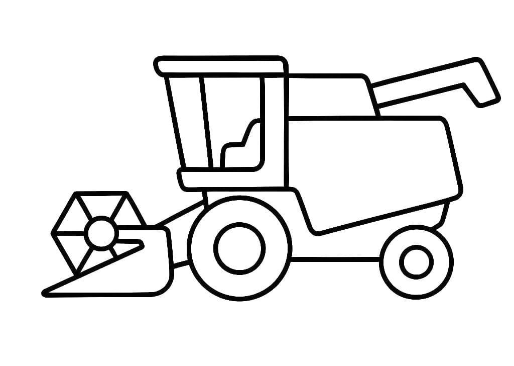 Kombájn Nyomtatható Kép