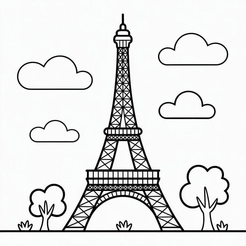Nyomtat Eiffel-torony