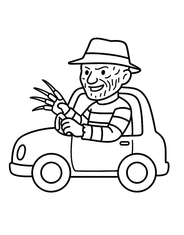 Nyomtat Freddy Krueger