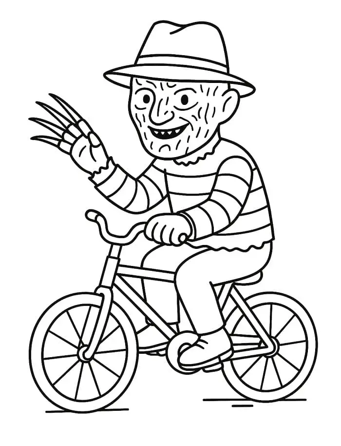 Nyomtatható Freddy Krueger