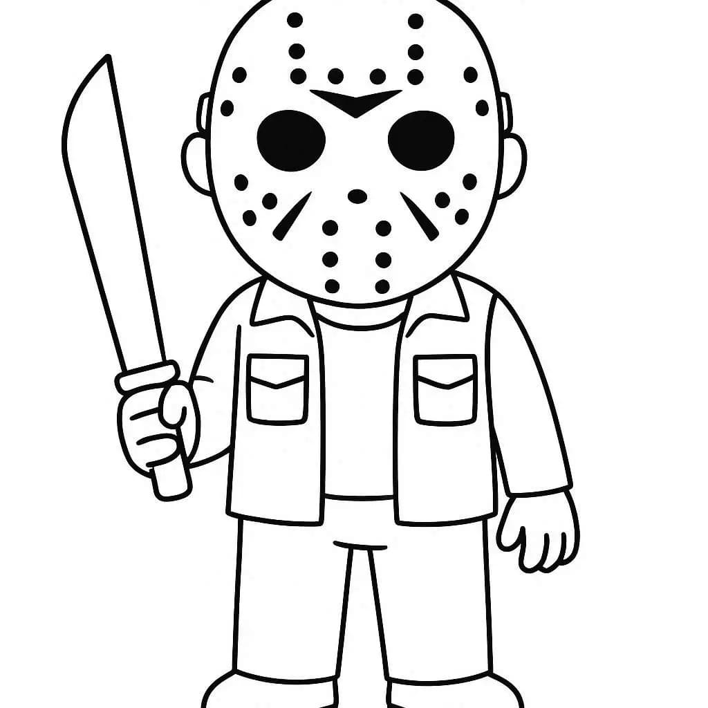 Nyomtatható Jason Voorhees Ajándékba