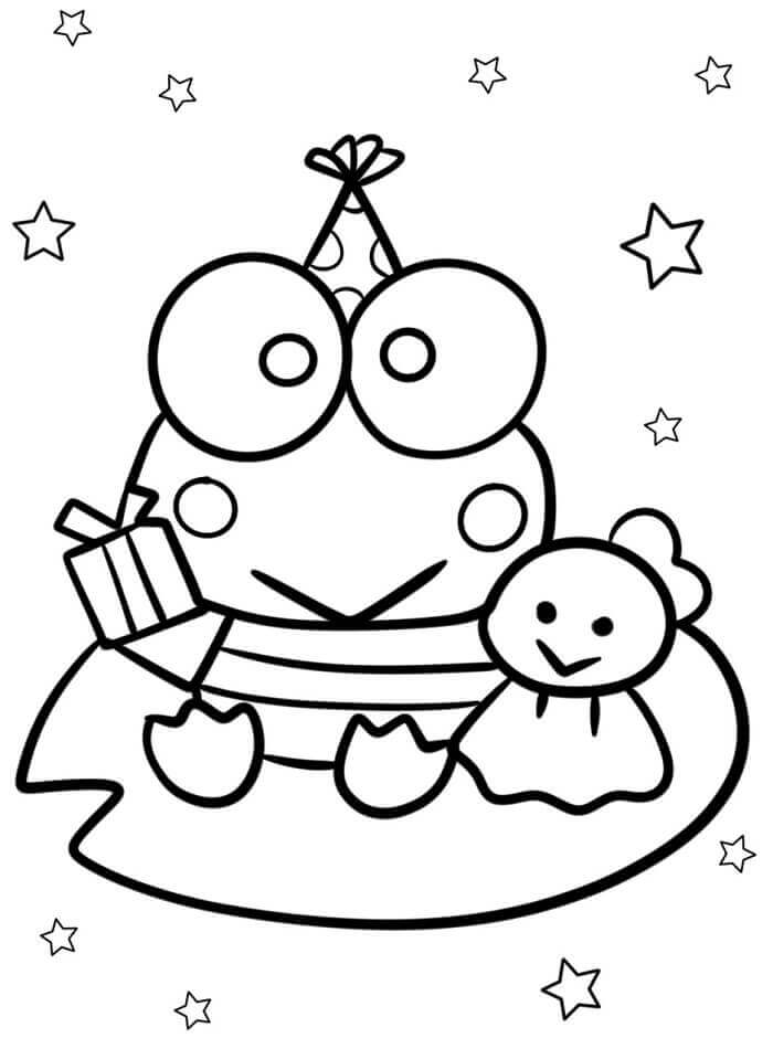 Keroppi színező