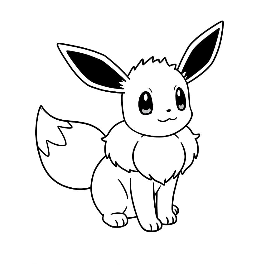 Eevee színező