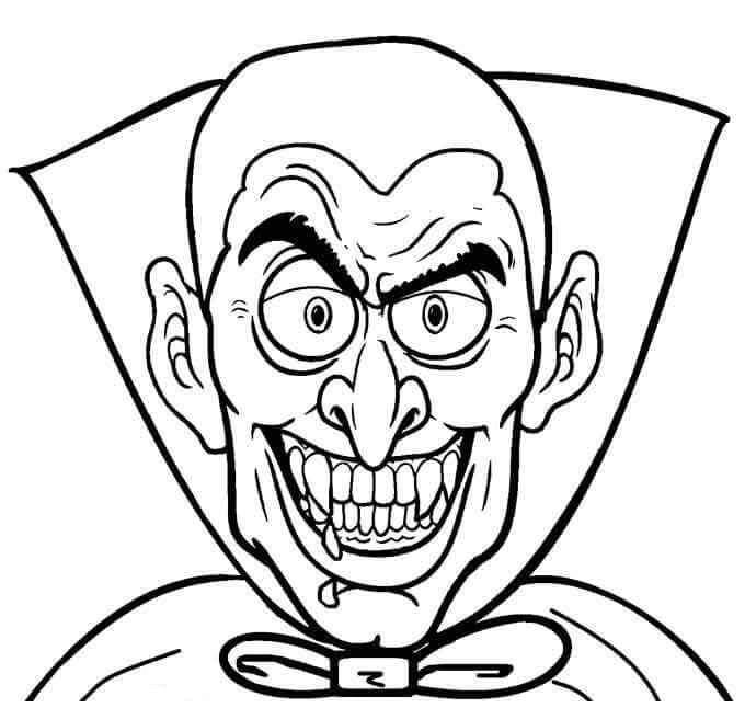 Vámpír Halloweenkor
