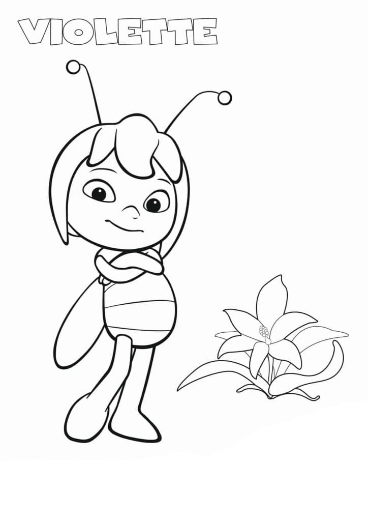 Violette Maja a méhecskéből