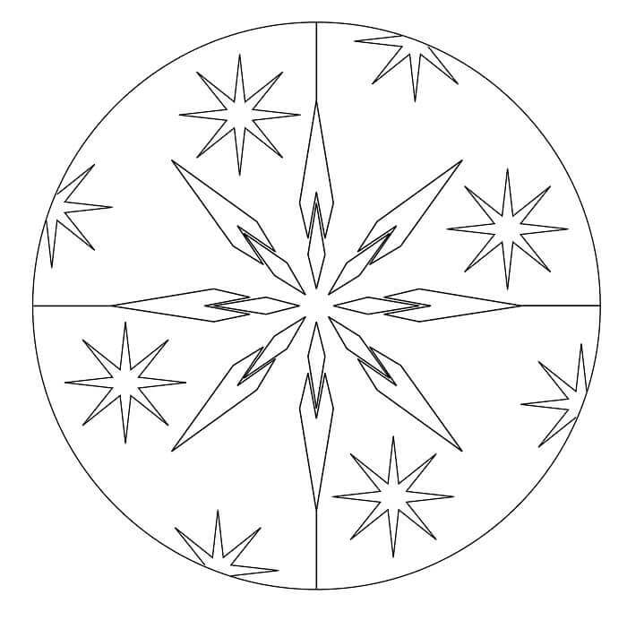 Alap Karácsonyi Mandala