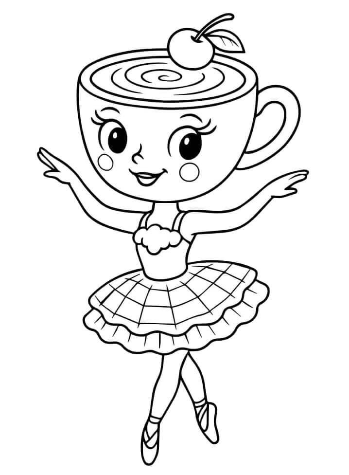 Aranyos Ballerina Cappuccina