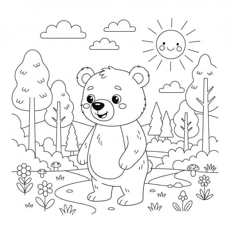 Aranyos Medve az Erdőben