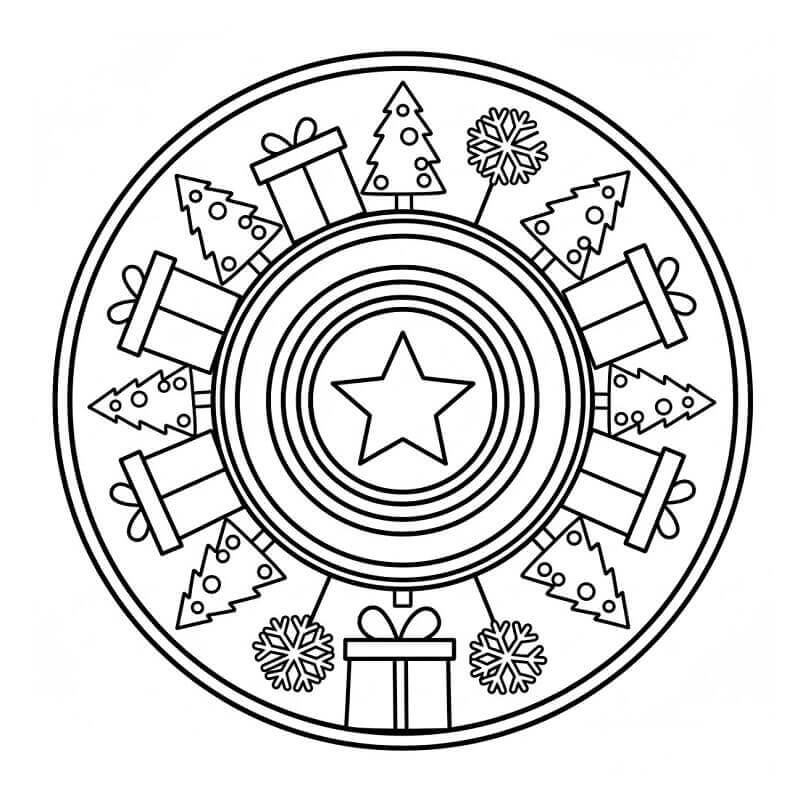 Egy Karácsonyi Mandala