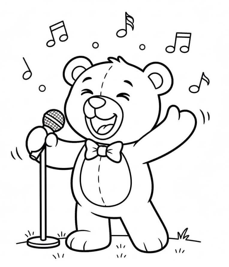 Éneklő Plüssmackó