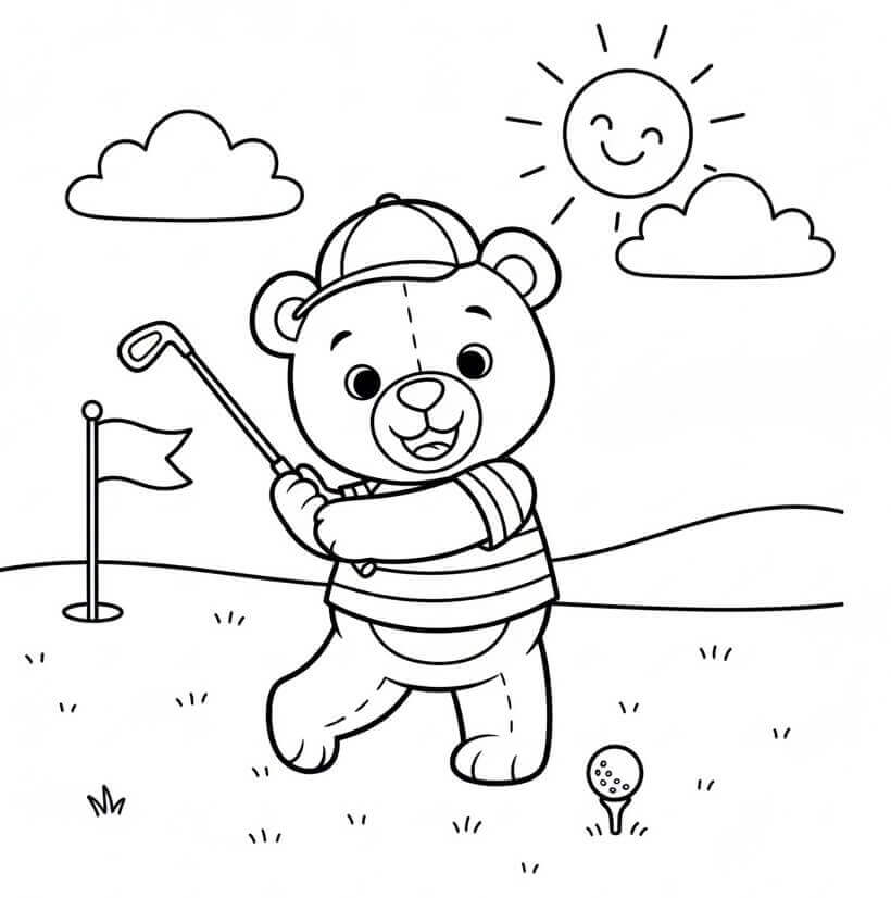 Golfoló Plüssmackó