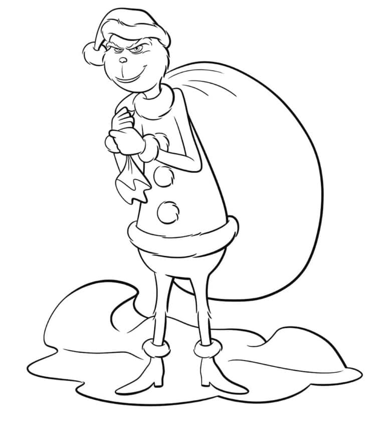 Grincs Karácsonyi Zsákkal