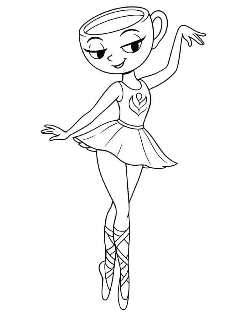 Gyönyörű Ballerina Cappuccina