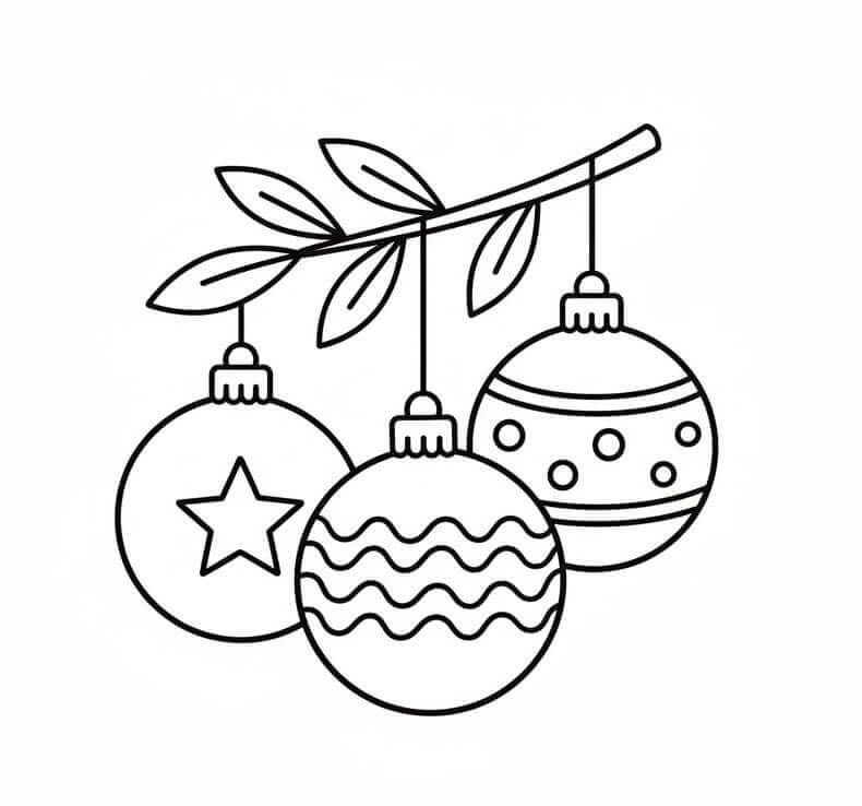 Három Karácsonyi Dísz