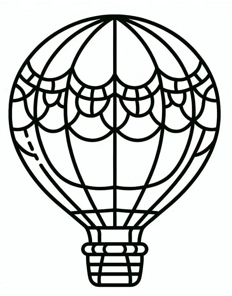 Hőlégballon Nyomtatható