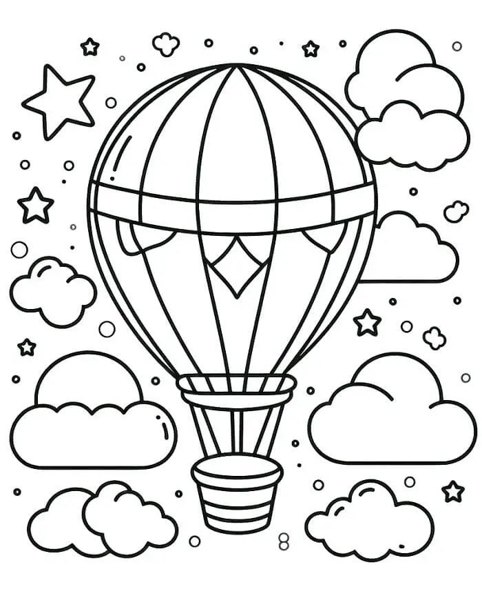 Ingyenes Hőlégballon Nyomtatható