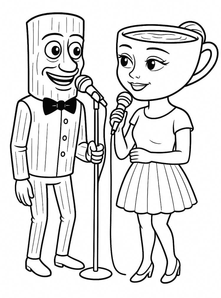 Ingyenes Nyomtatható Ballerina Cappuccina