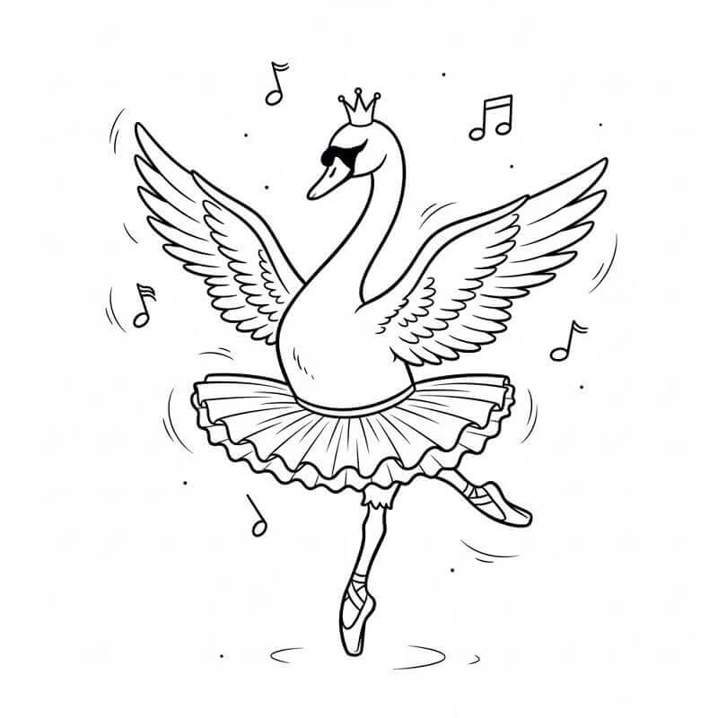 Ingyenes Nyomtatható Hattyú