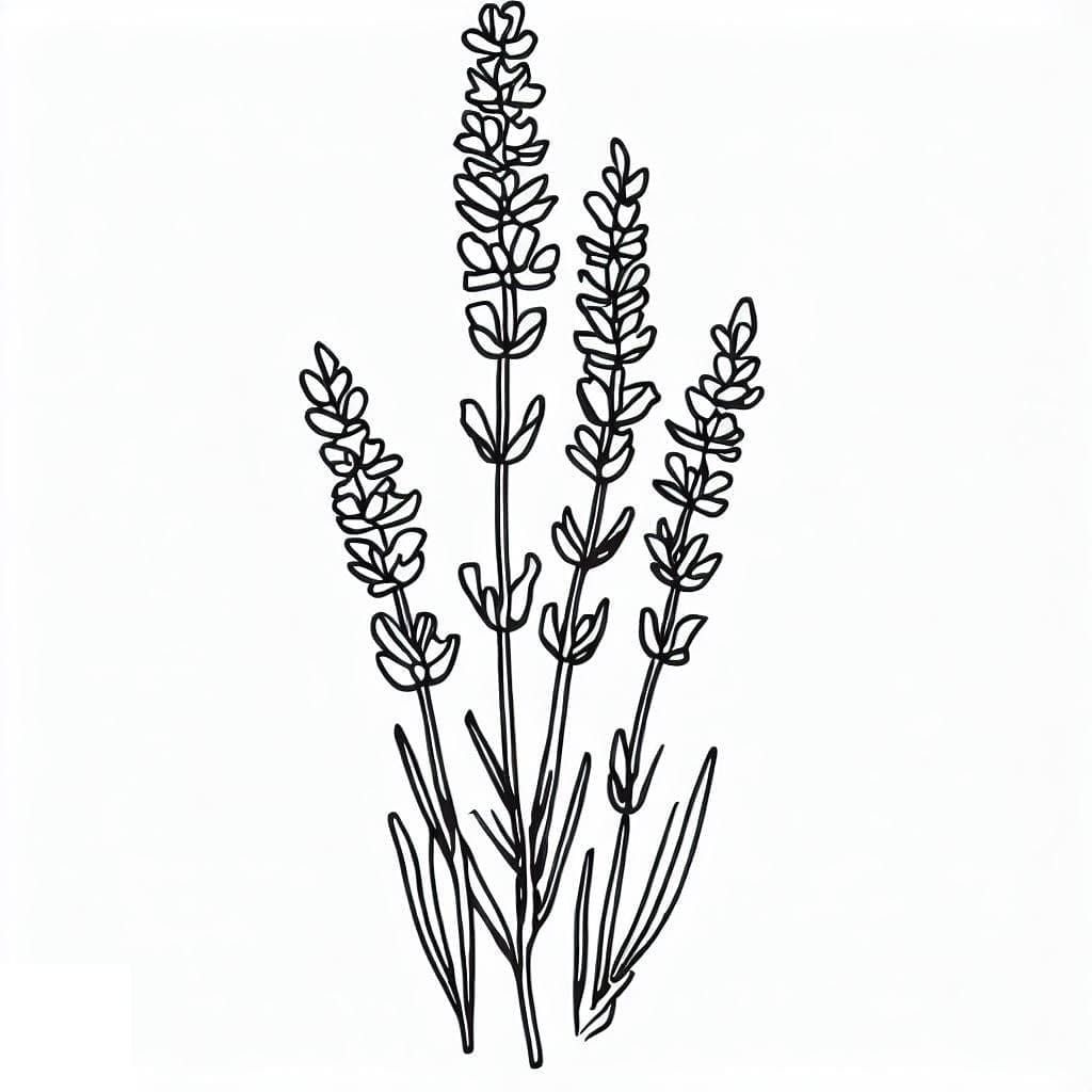 Ingyenes Nyomtatható Levendula