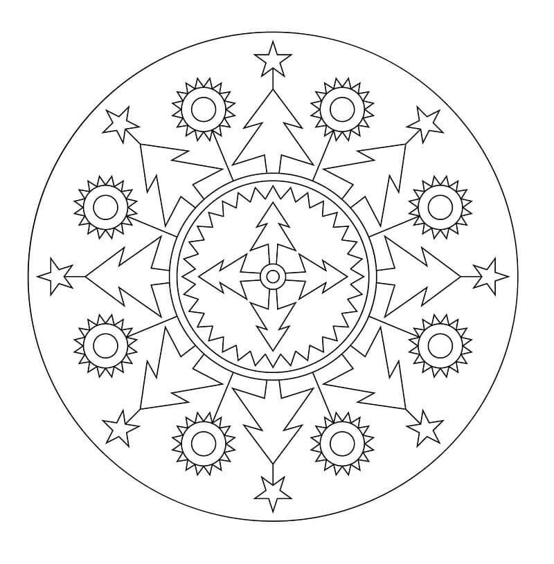 Karácsonyi Mandala 1 Éves Gyerekeknek