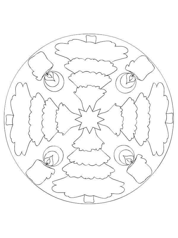 Karácsonyi Mandala Ajándékba