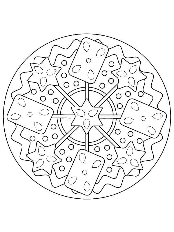 Karácsonyi Mandala Ingyenes Kép