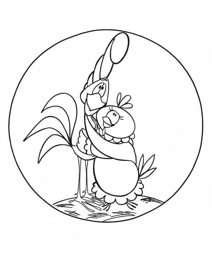 Kukori és Kotkoda Ingyenes Nyomtatható