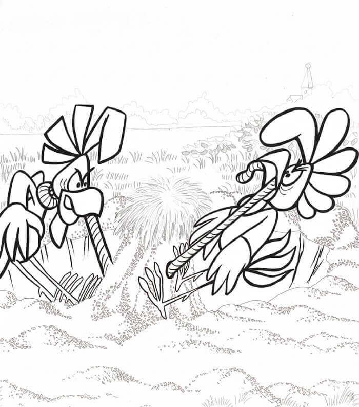 Kukori és Kotkoda Nyomtatásra