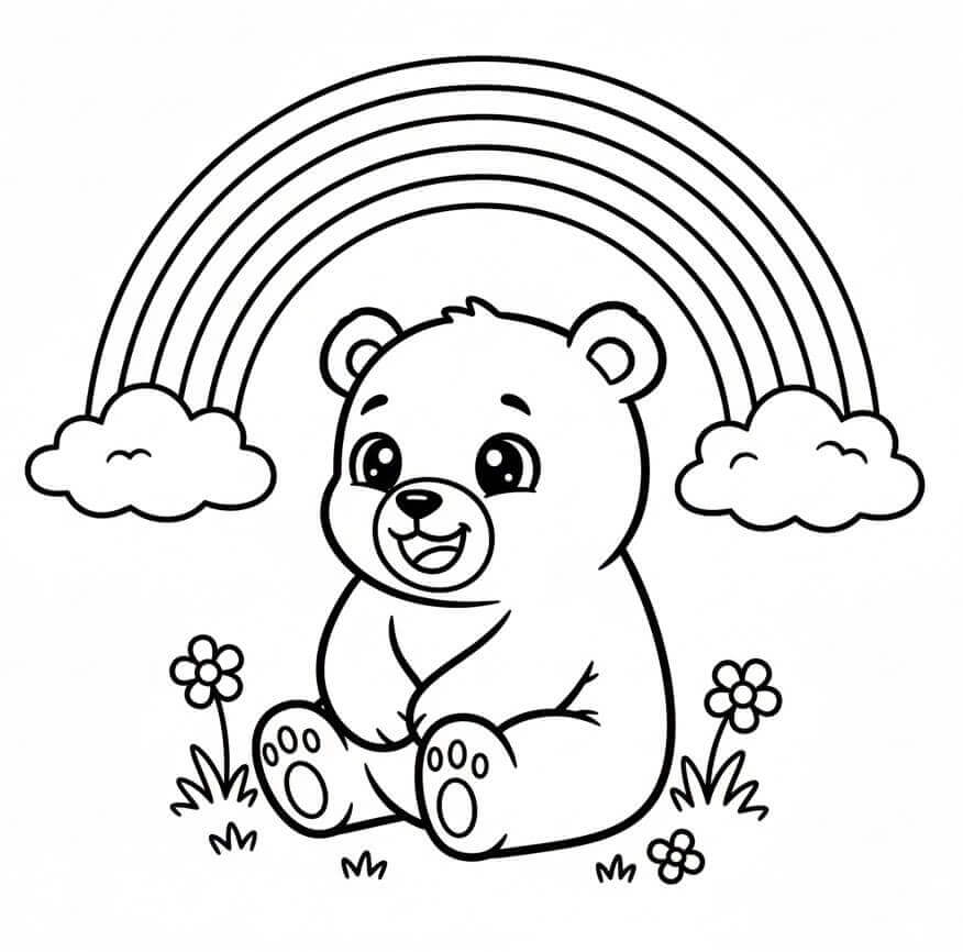 Medve és Szivárvány