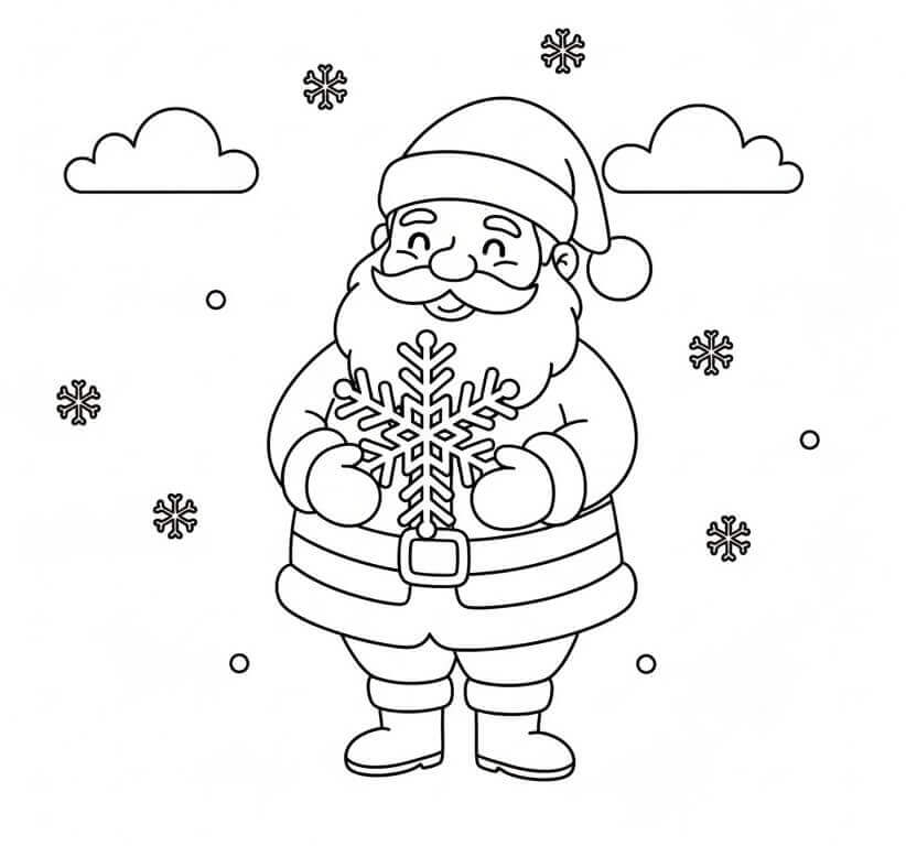 Mikulás és Hópehely