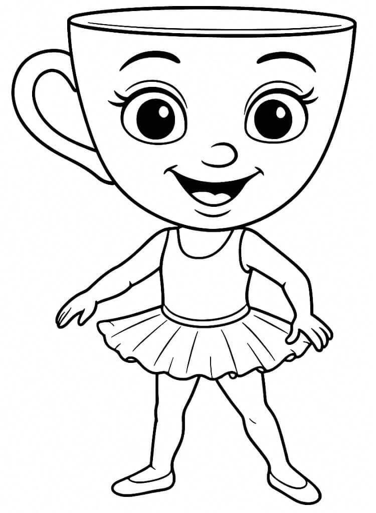 Nagyon Cuki Ballerina Cappuccina