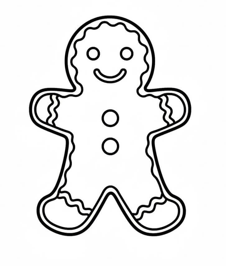 Nagyon Egyszerű Mézeskalács Ember