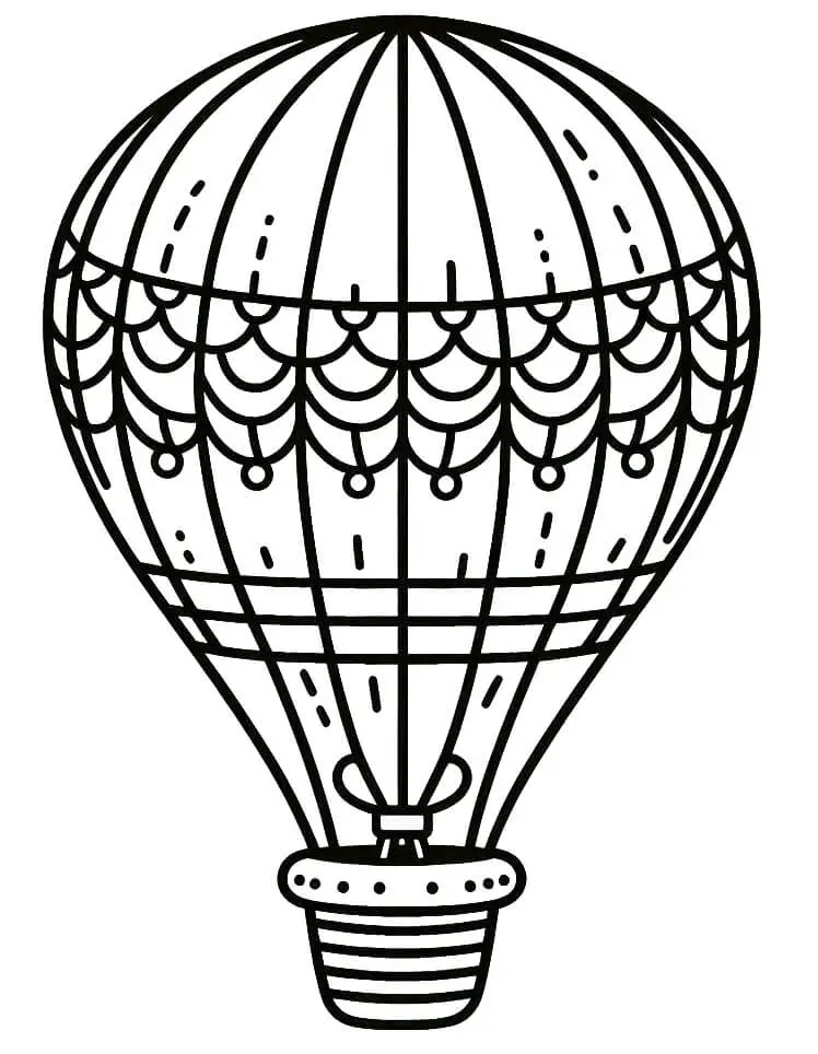 Nyomtatható Hőlégballon Ajándékba