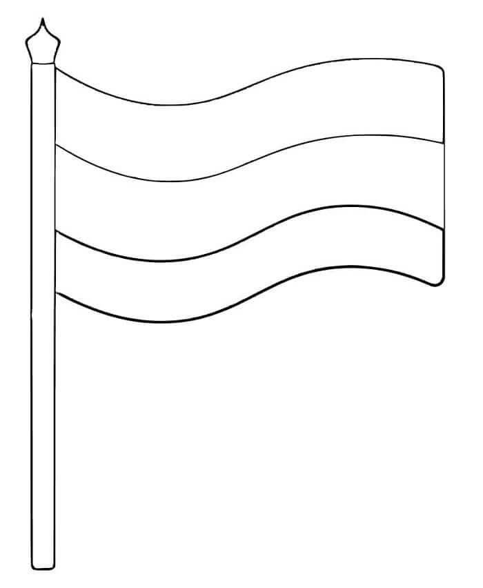 Nyomtatható Magyarország Zászlaja