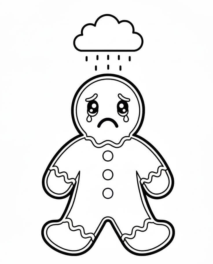 Szomorú Mézeskalács Ember