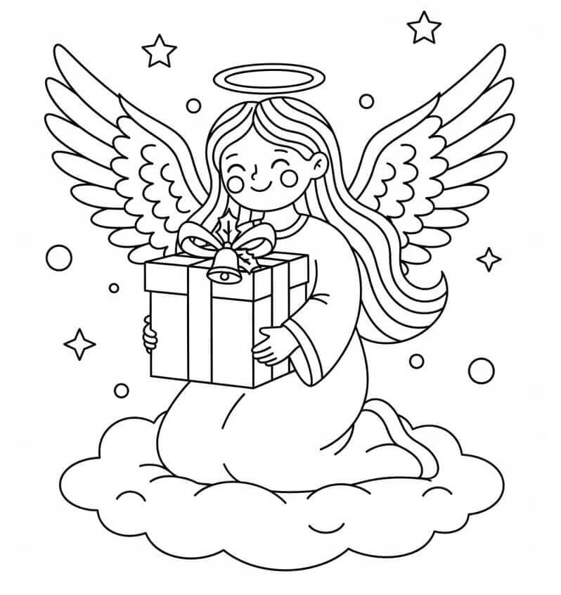 Ajándékos Karácsonyi Angyal