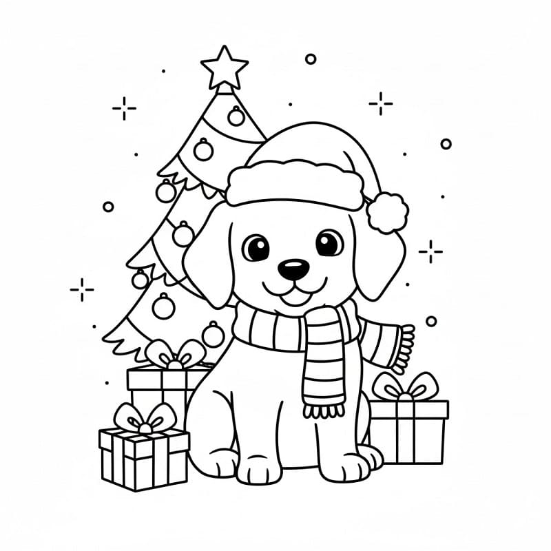 Aranyos Karácsonyi Kutya