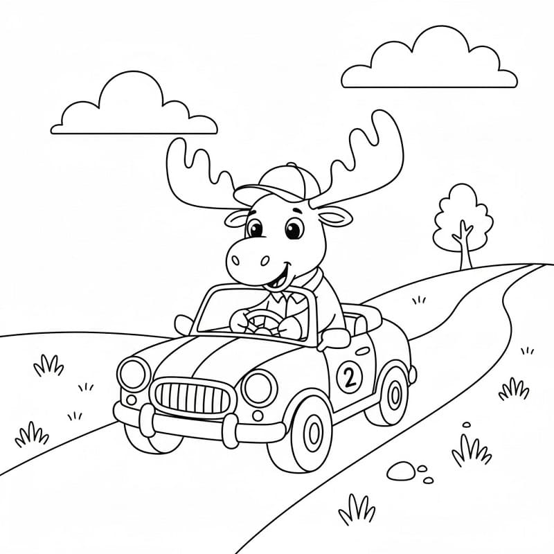 Autózó Jávorszarvas