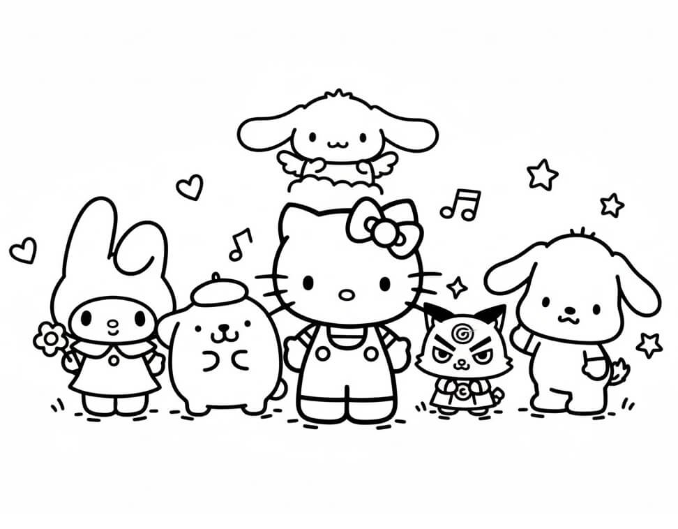 Bájos Sanrio Karakterek